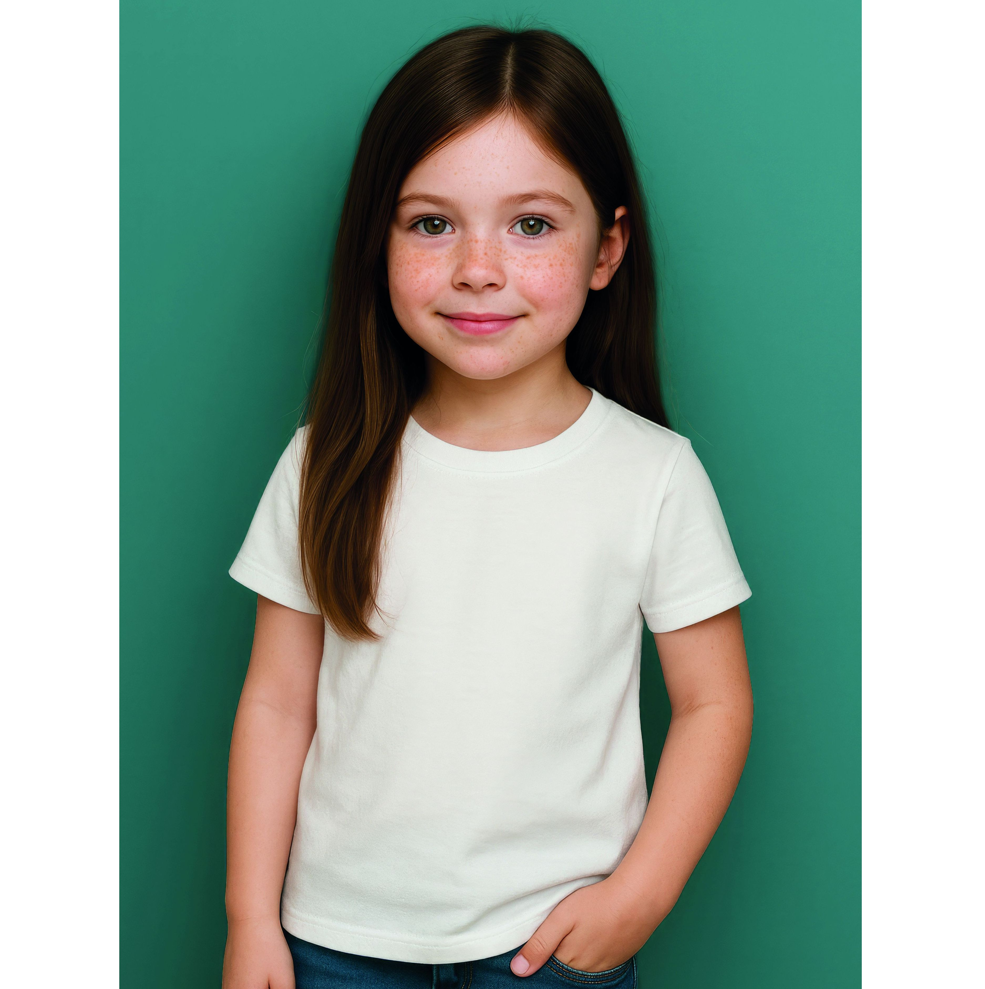 CREW NECK T-SHIRT FOR CHILDREN