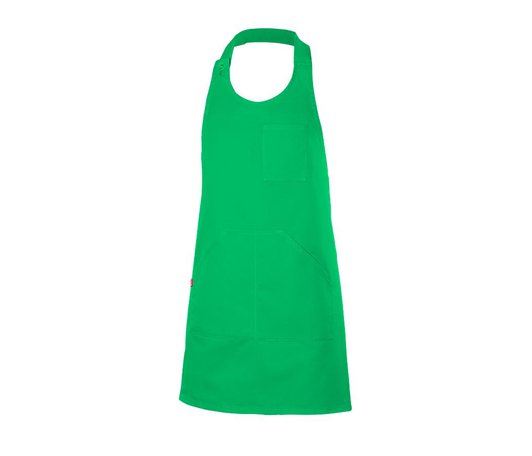 DELANTAL  CON PETO BONOTE CORTO