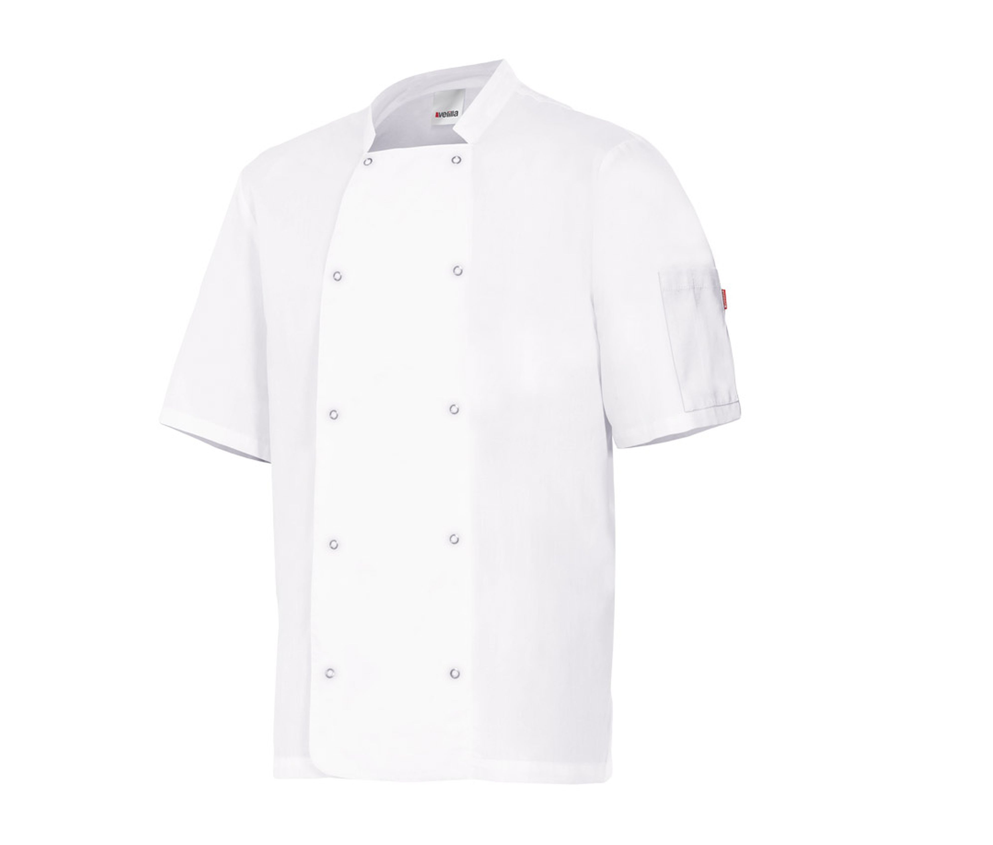 CHAQUETA DE COCINERO CON BOTONES PRESION
