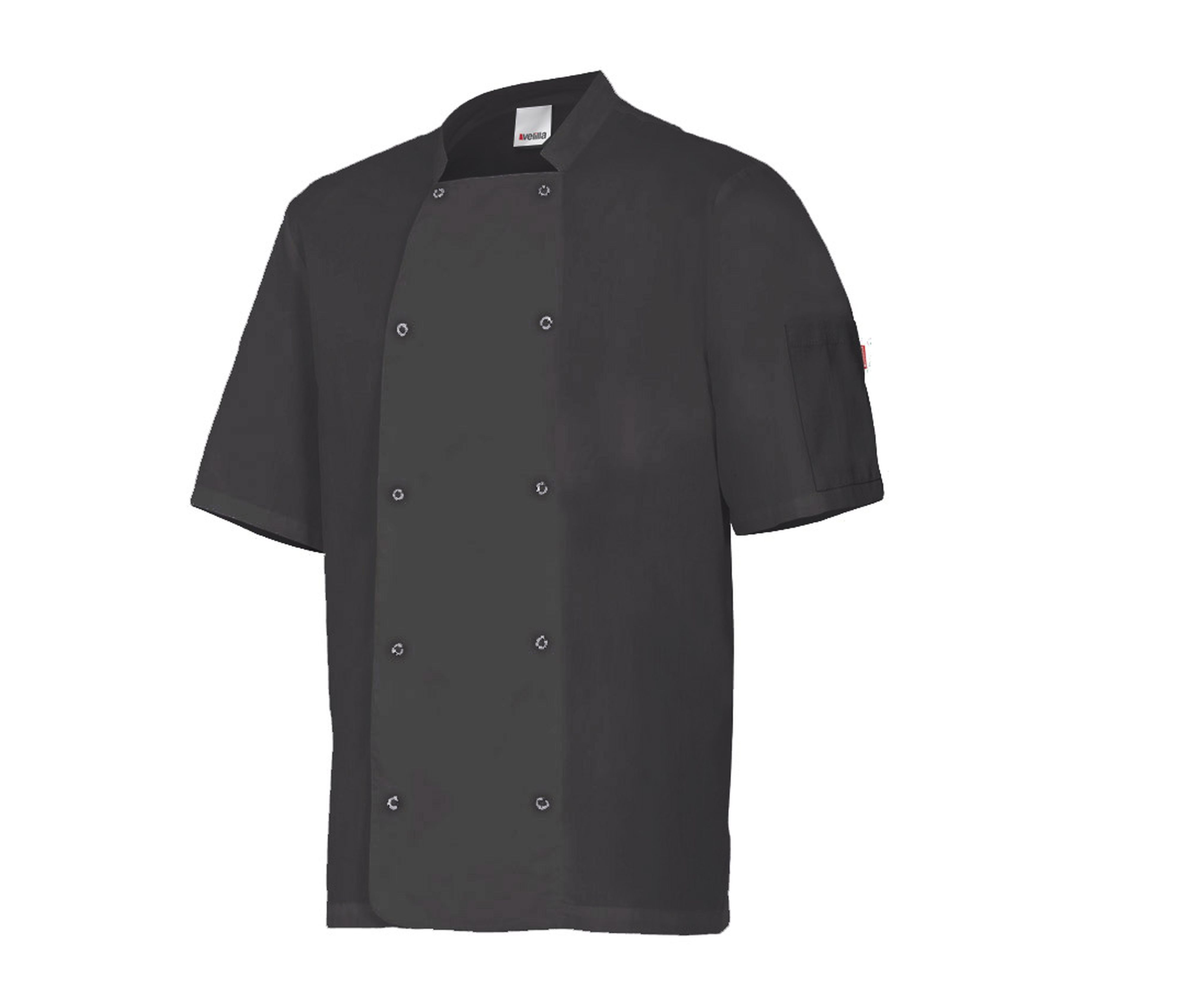 CHAQUETA DE COCINERO CON BOTONES PRESION