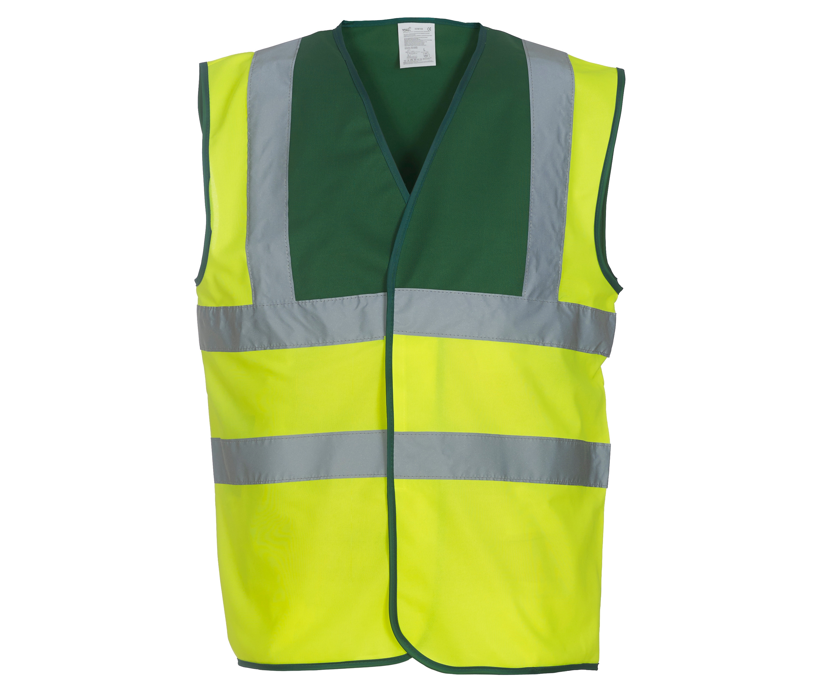 HI-VIS 2 BAND AND BRACES WAISTCOAT