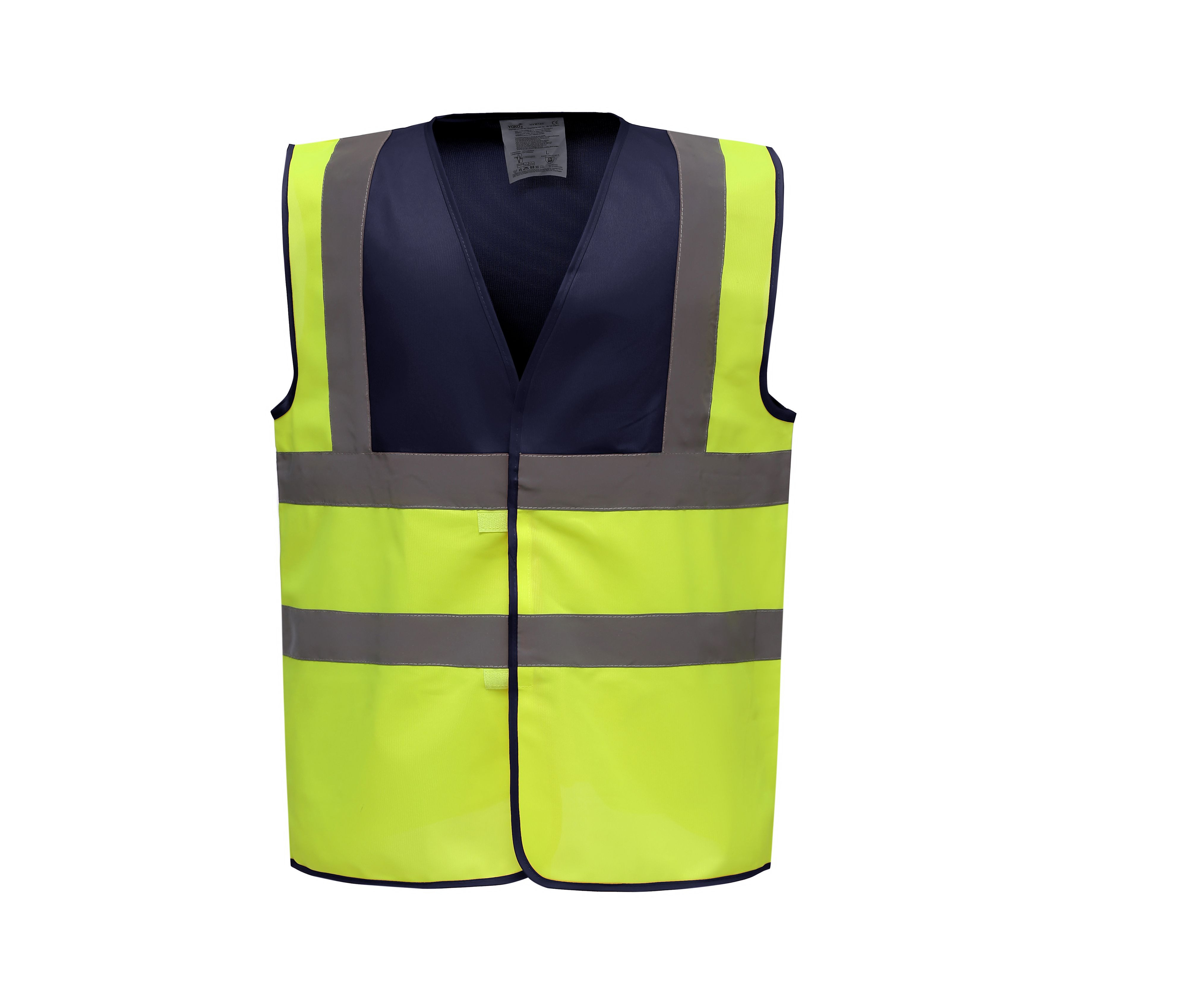 HI-VIS 2 BAND AND BRACES WAISTCOAT