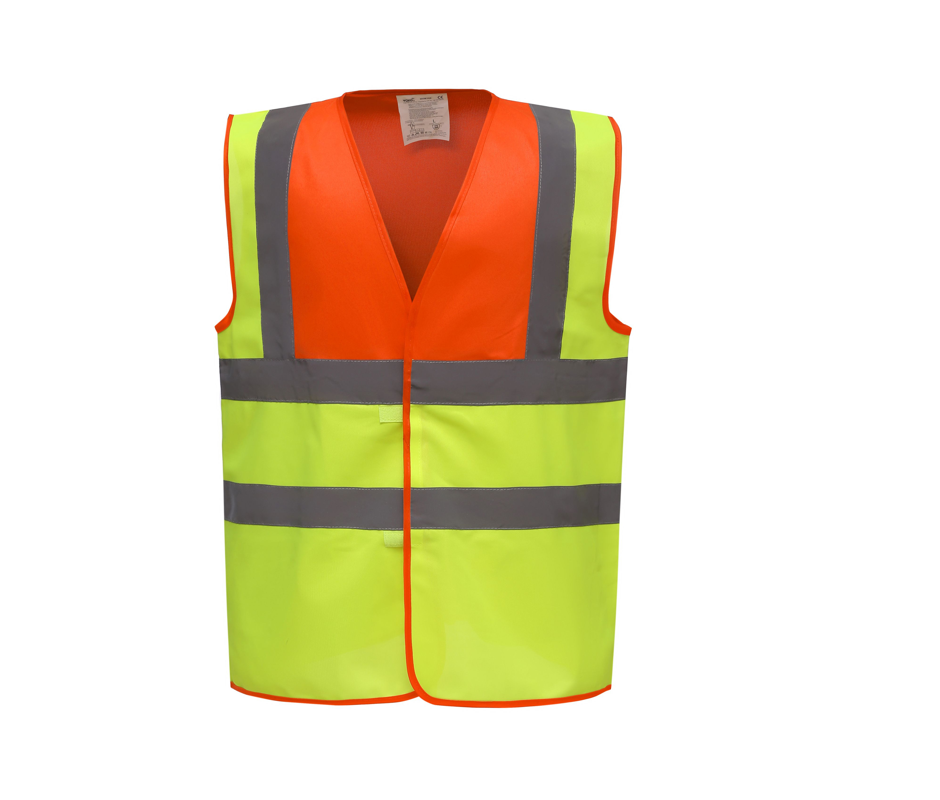 HI-VIS 2 BAND AND BRACES WAISTCOAT