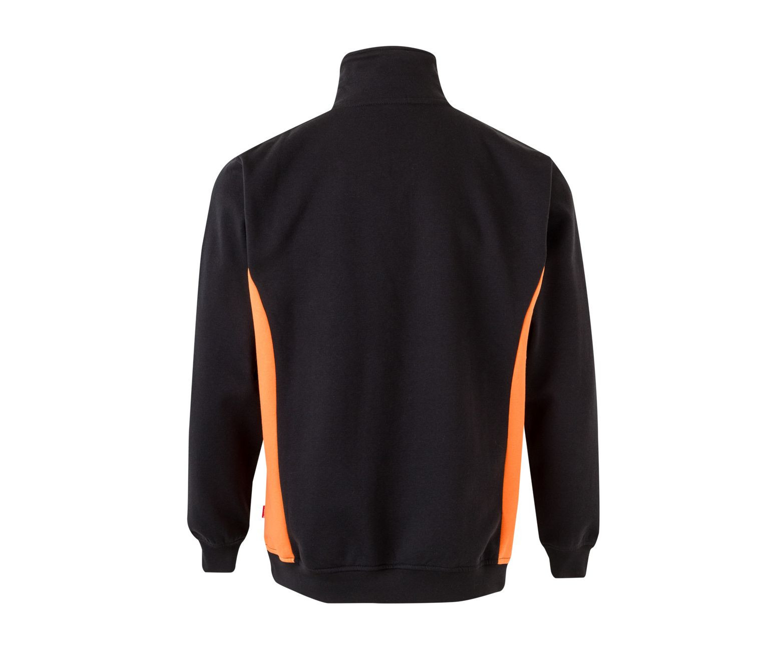 SUDADERA BICOLOR CREMALLERA EN EL CUELLO