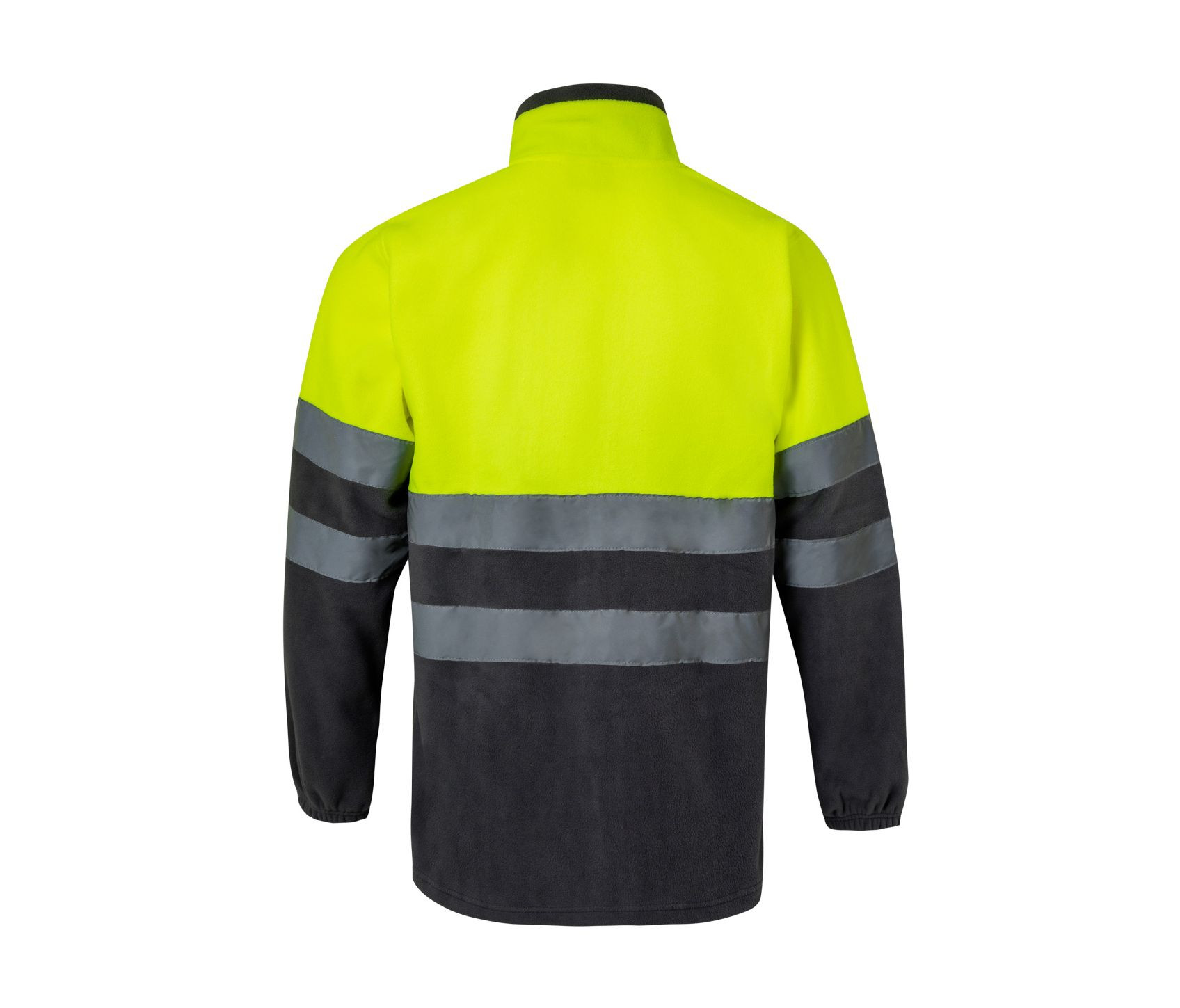 CHAQUETA POLAR BICOLOR DE ALTA VISIBILIDAD
