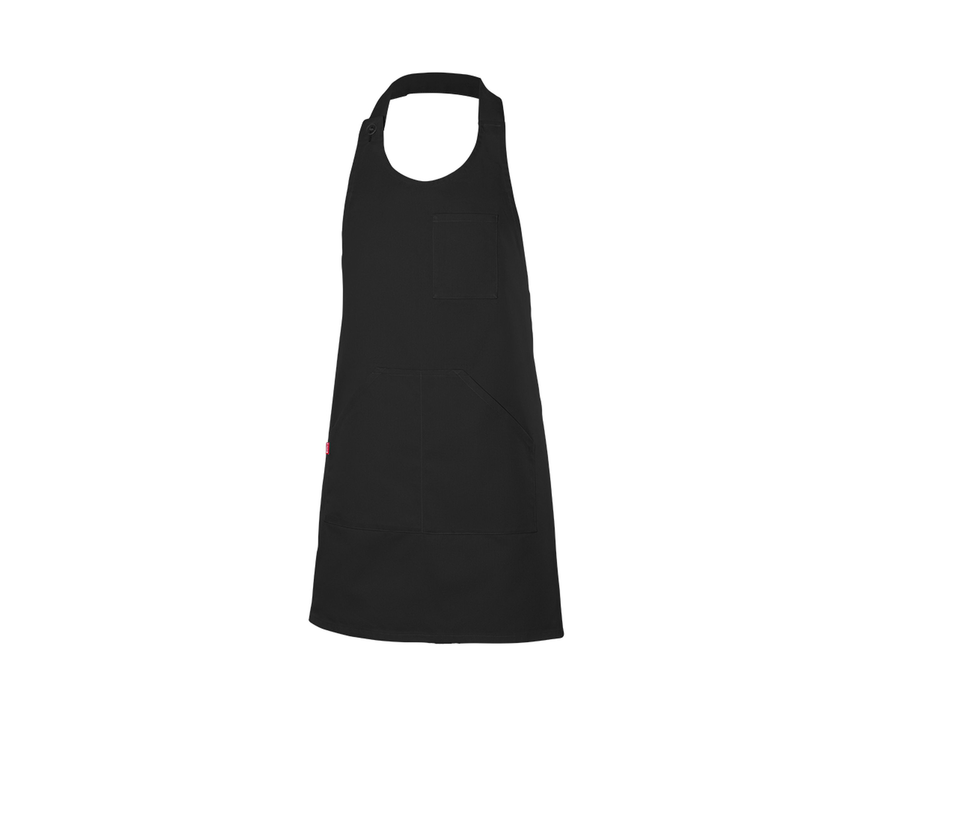 DELANTAL  CON PETO BONOTE CORTO