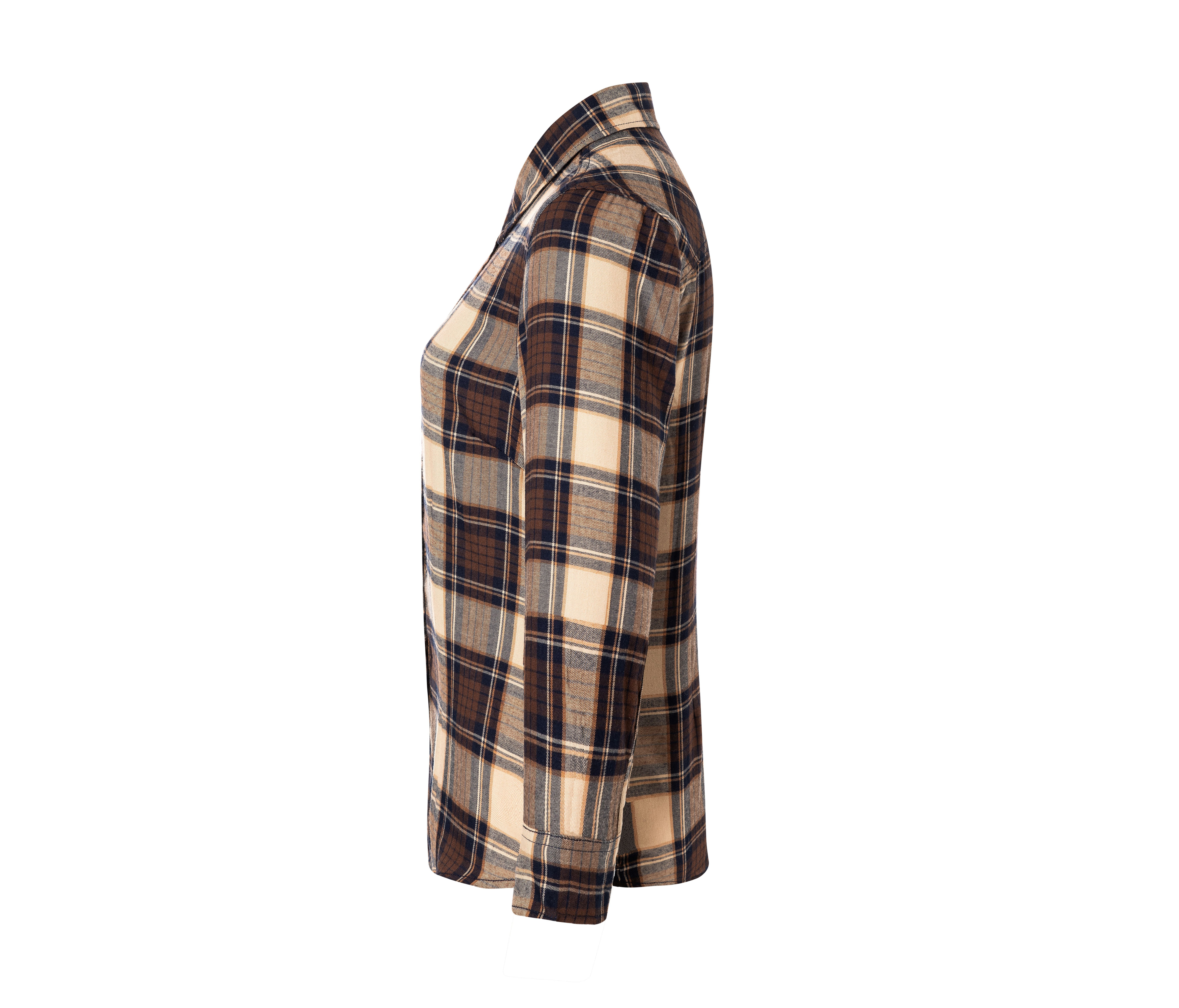 Ladies' Checked Blouse Urban-Style