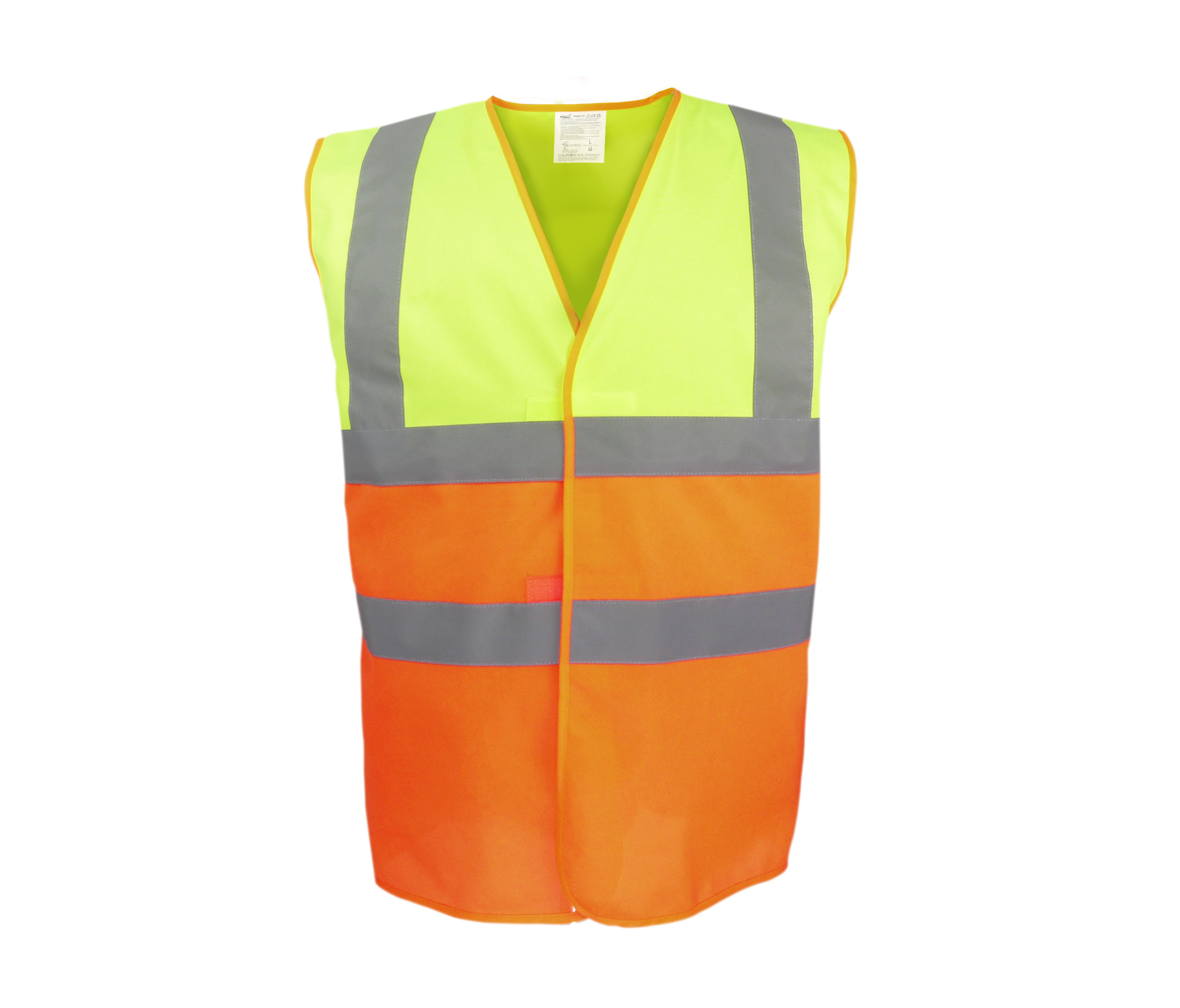 HI VIS TWO TONE WAISTCOAT
