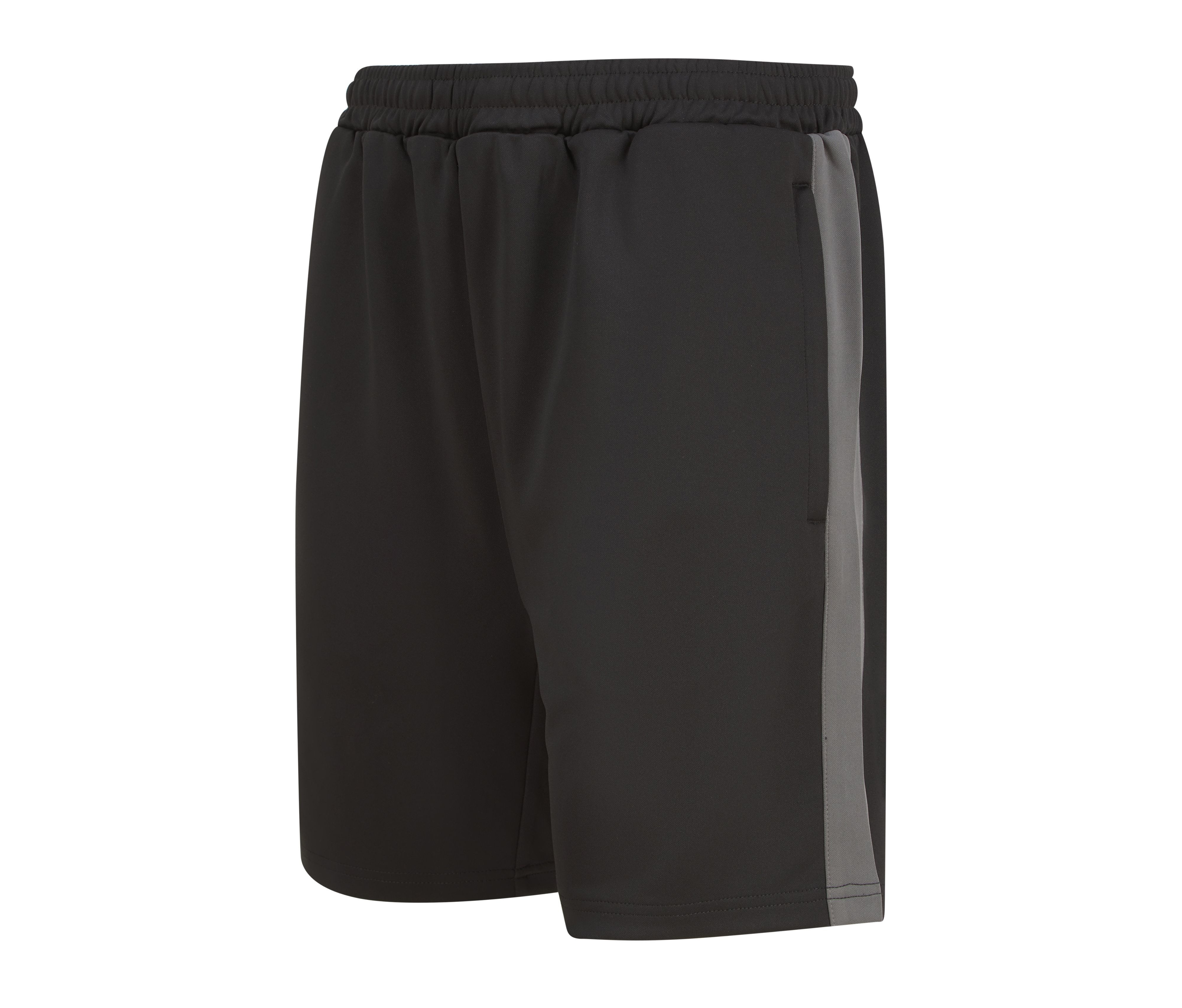 PANTALÓN CORTO DE PUNTO PARA ADULTOS CON BOLSILLOS CON CREMALLERA