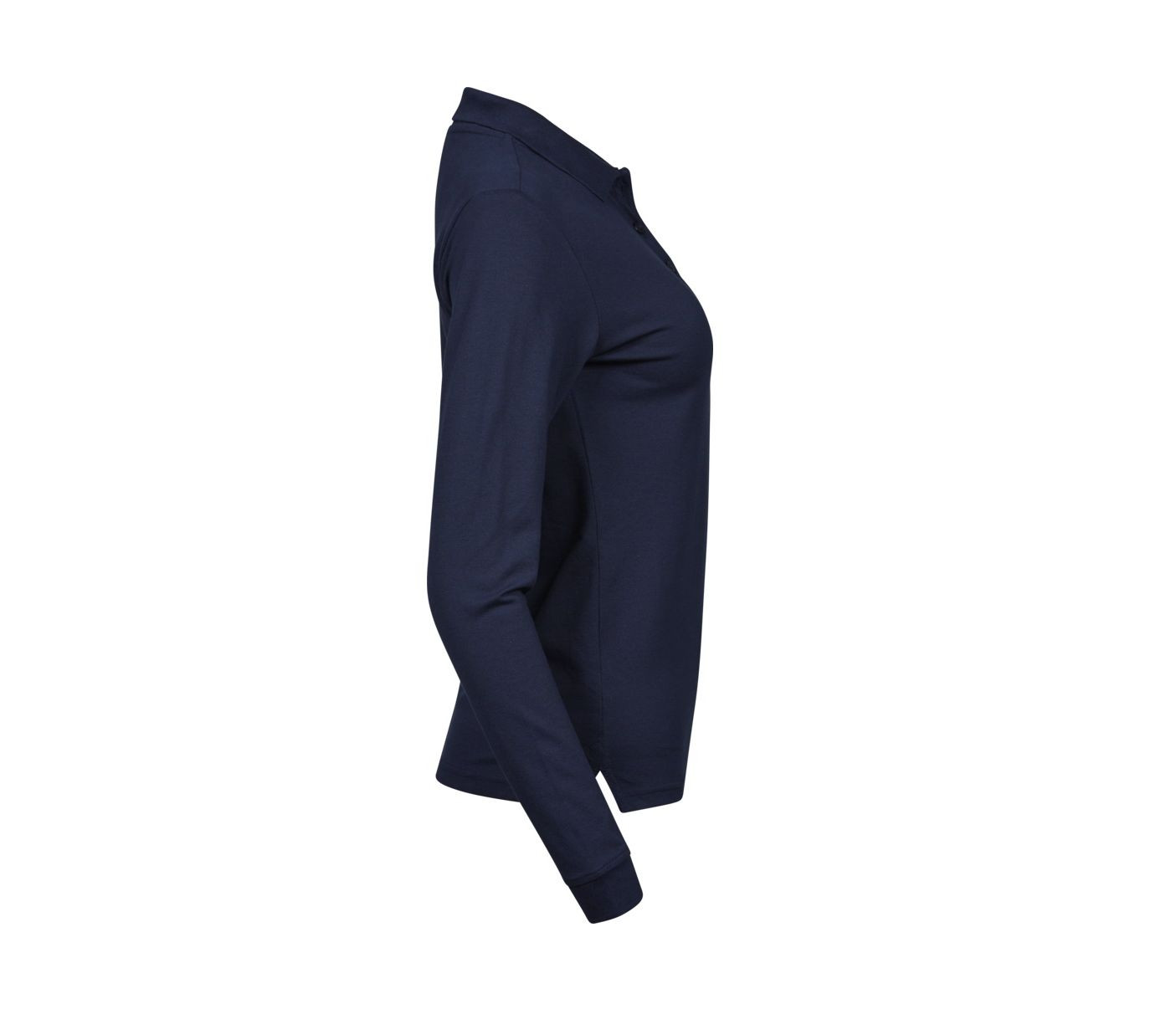 LADIES LUXURY STRETCH LONG SLEEVE POLO