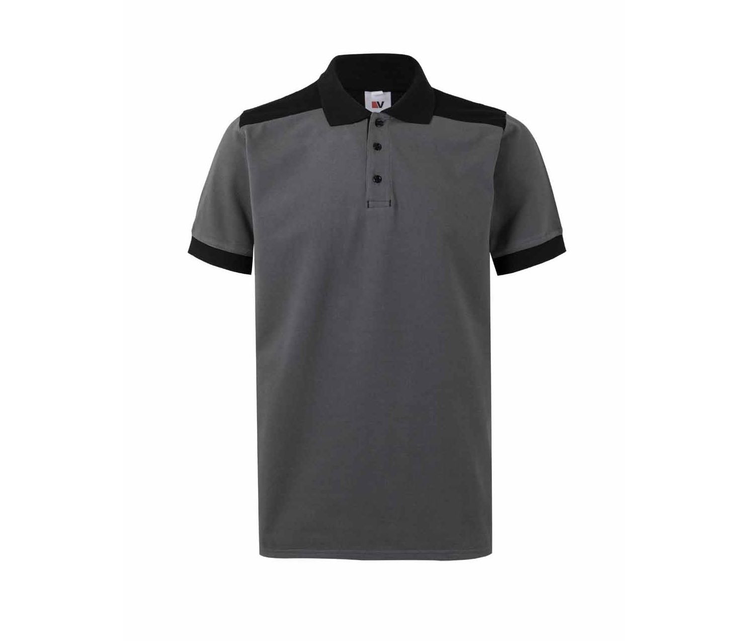 POLO ELÁSTICO BICOLOR