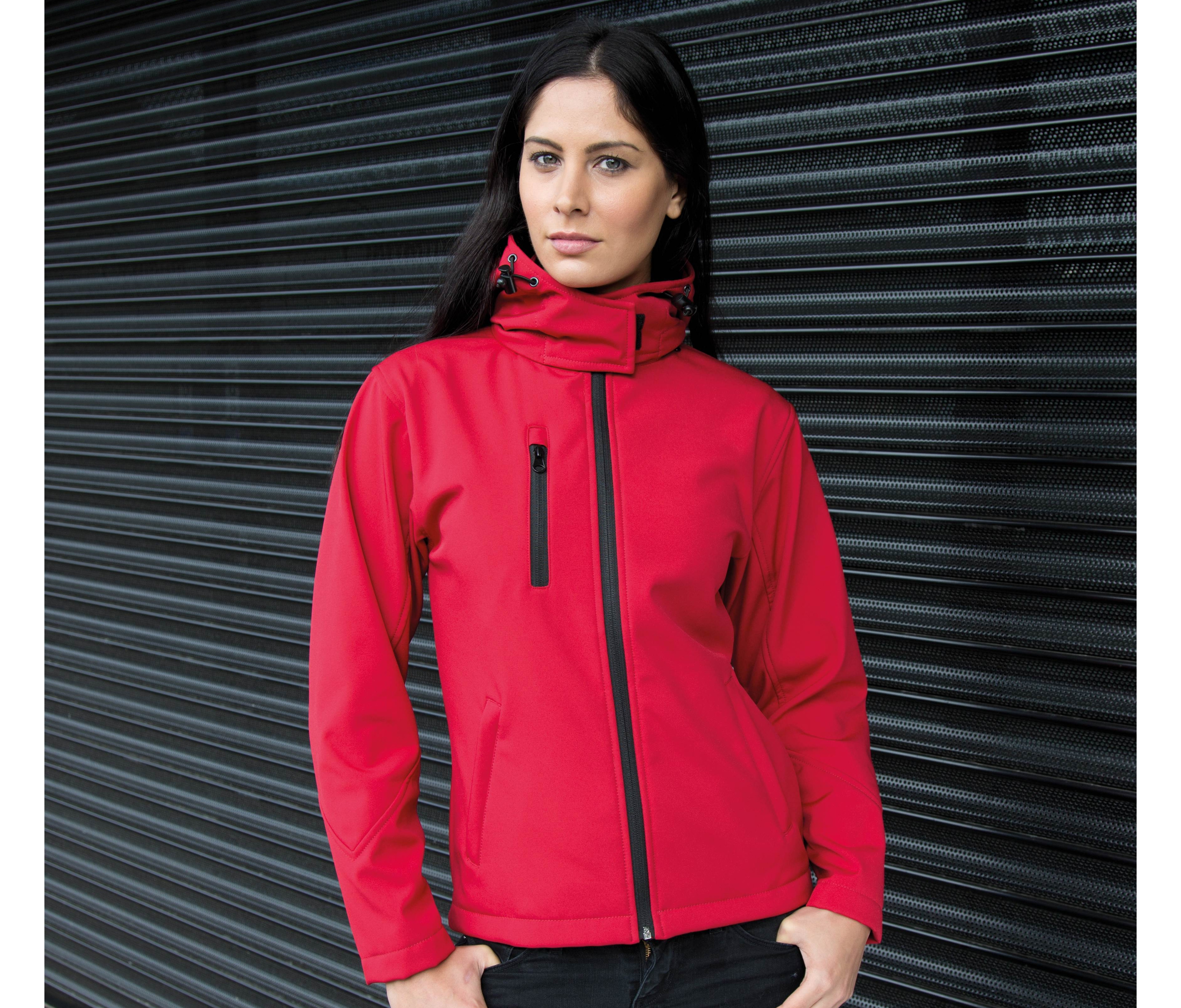 LADIES' PERFORMANCE HOODED JACKET