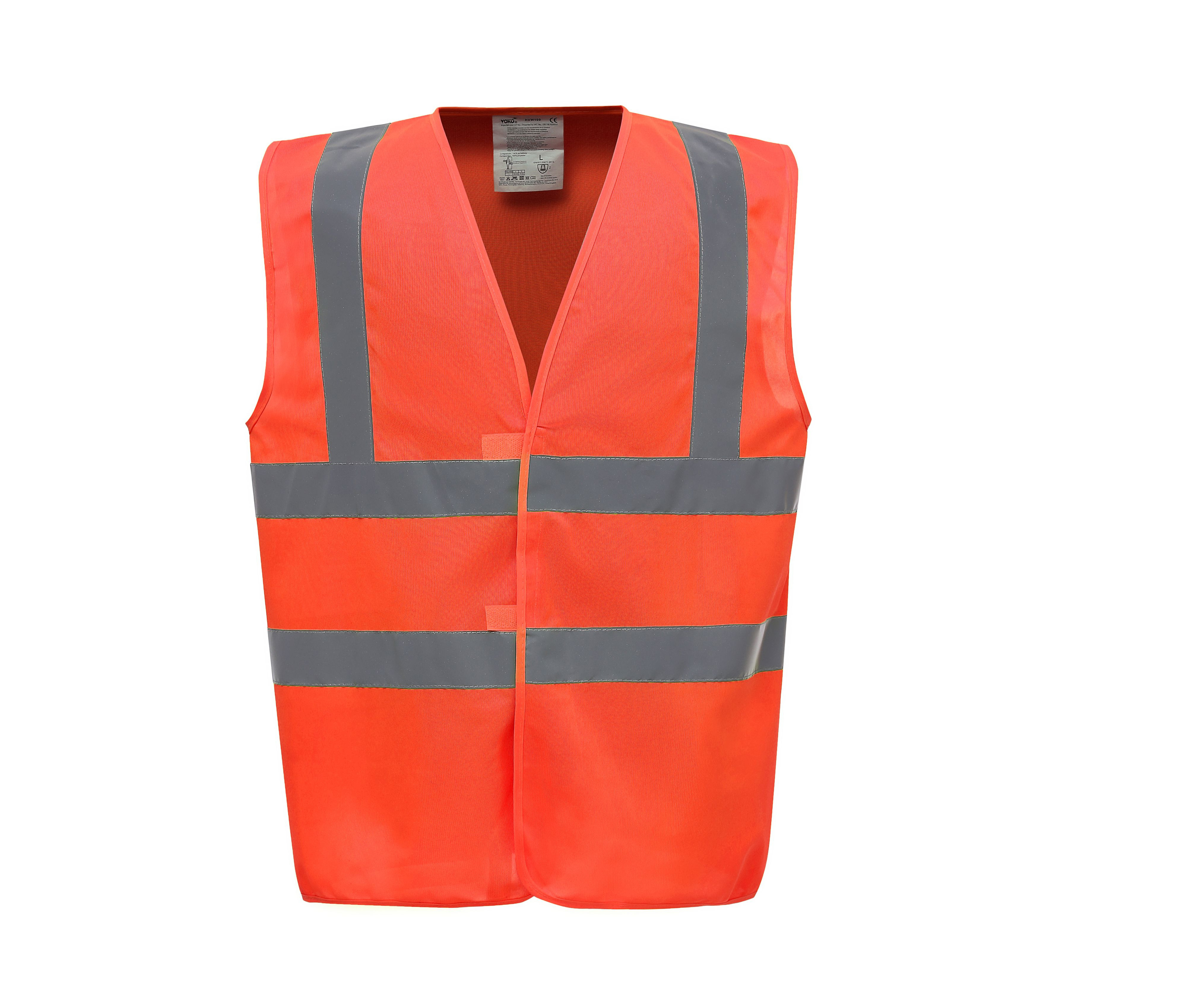 HI-VIS 2 BAND AND BRACES WAISTCOAT