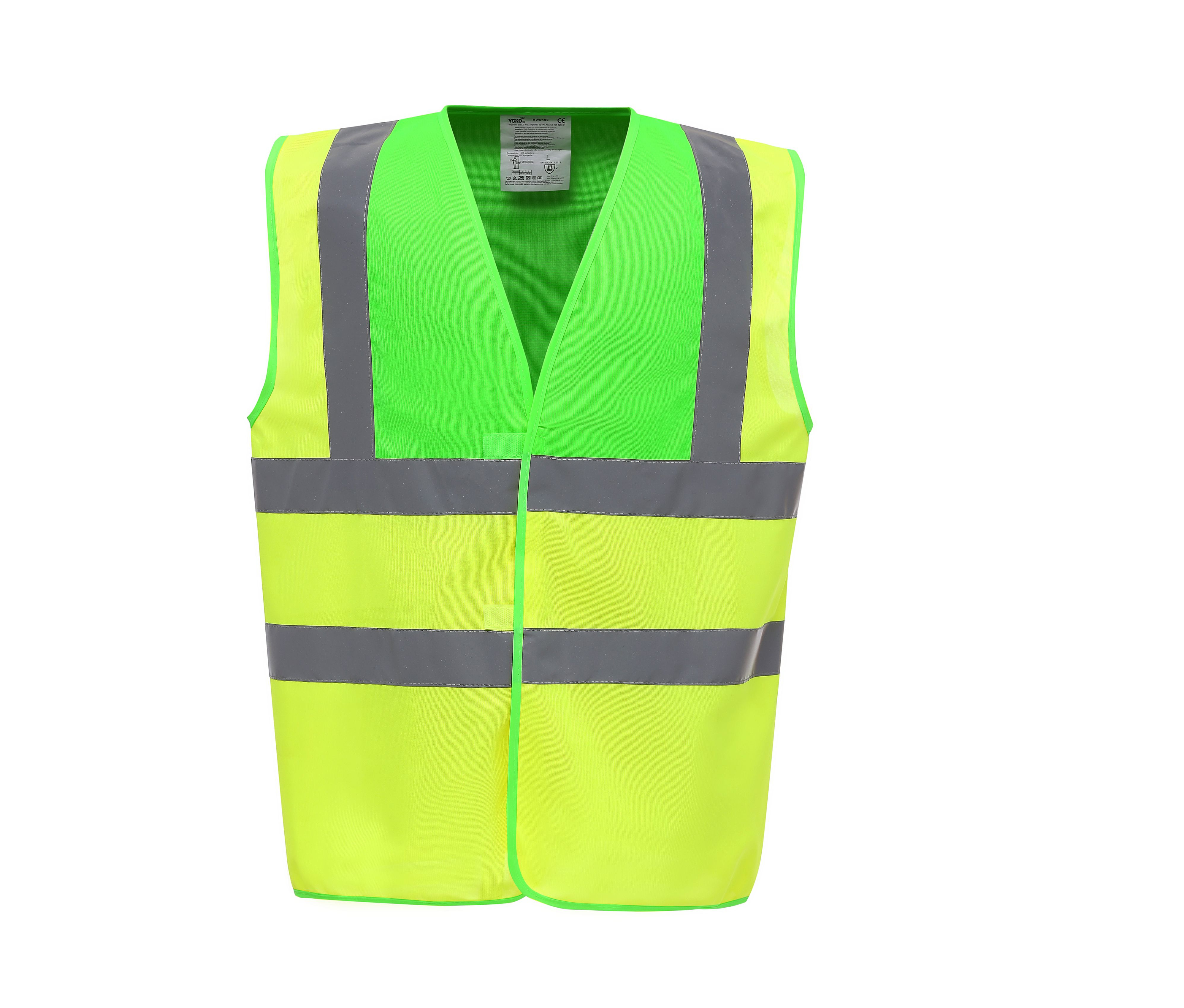 HI-VIS 2 BAND AND BRACES WAISTCOAT