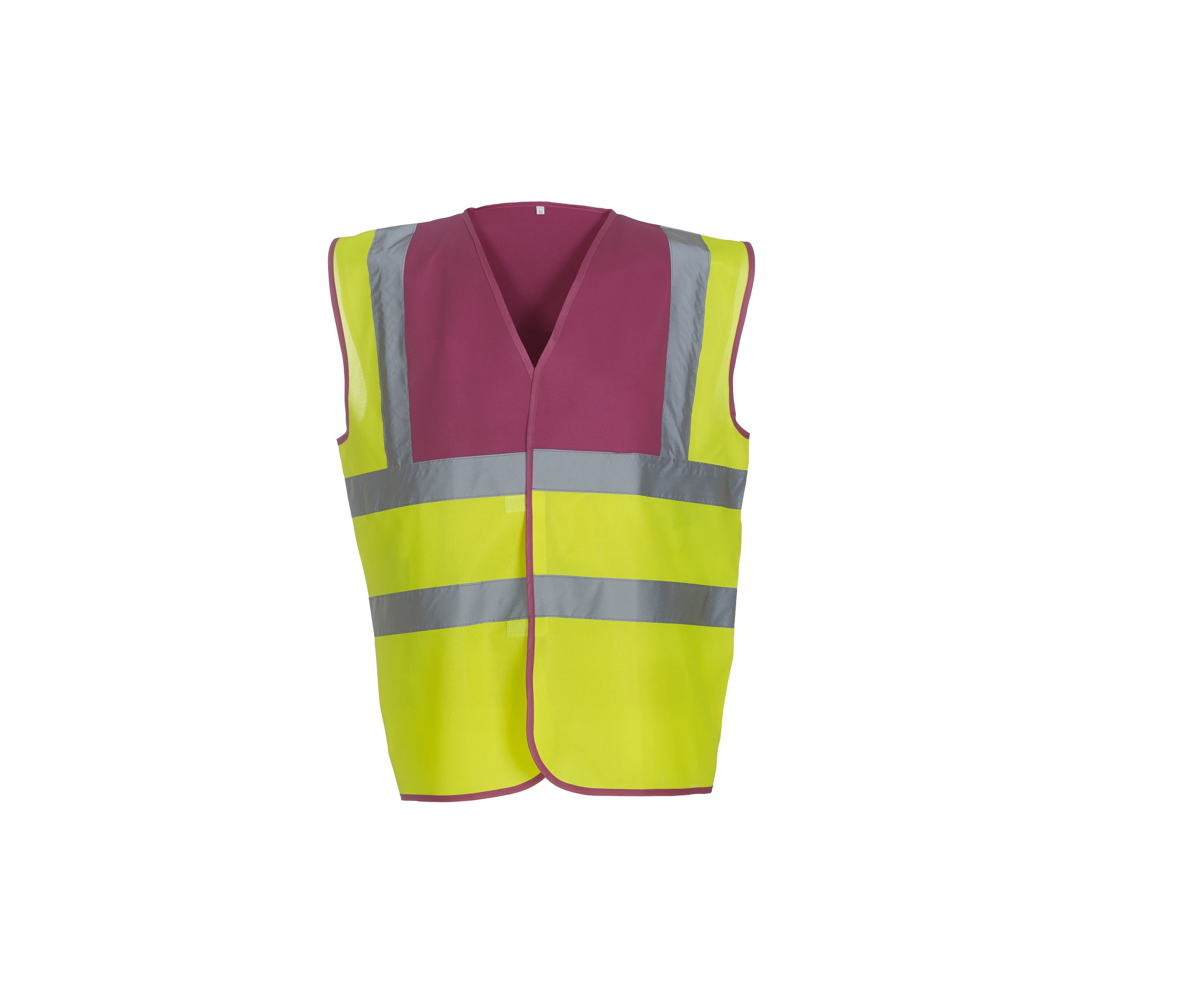 HI-VIS 2 BAND AND BRACES WAISTCOAT