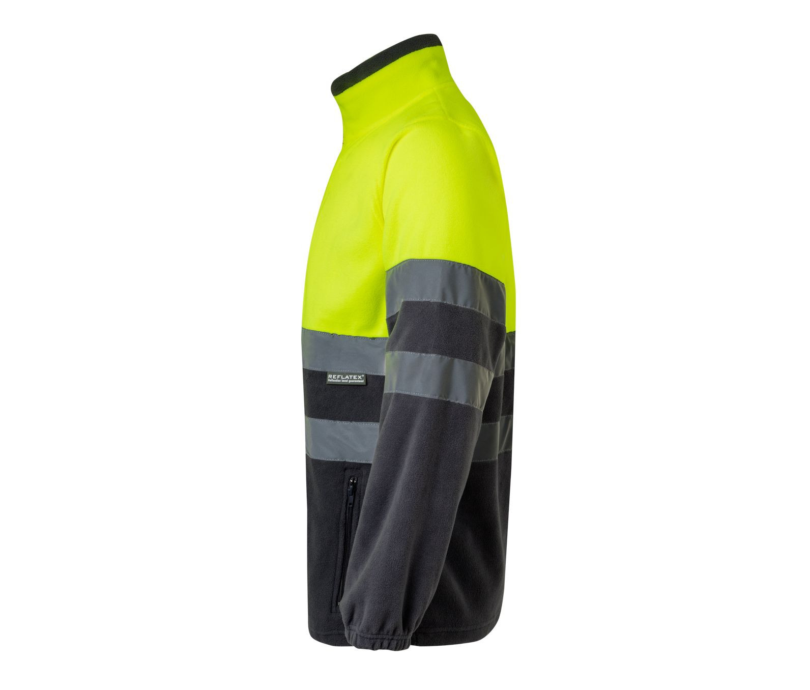 CHAQUETA POLAR BICOLOR DE ALTA VISIBILIDAD