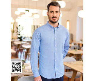 CAMISA OXFORD STRETCH HOMBRE
