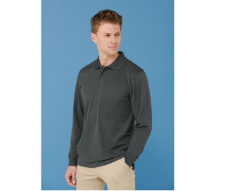 UNISEX L/S POLO SHIRT